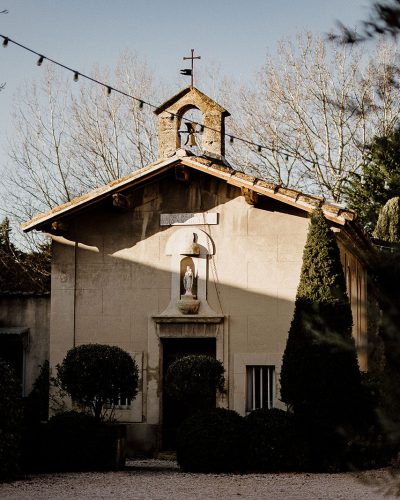 Extérieur chapelle Blanche Fleur