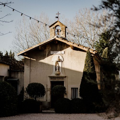 Extérieur chapelle Blanche Fleur