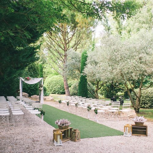 Ceremonie jardin Blanche Fleur